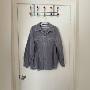 Zara Corduroy Shacket Overshirt